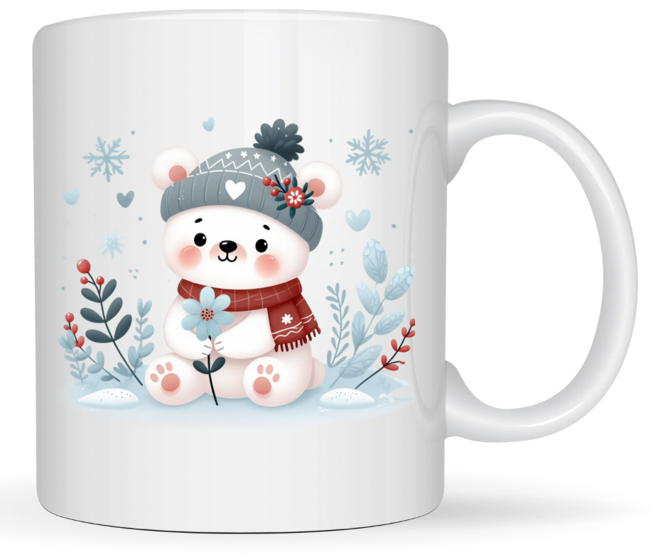 Cozy Winter Bears 9 PNG Bundle – Digital Download