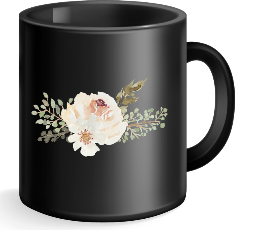Elegant White Floral 5 PNG Bundle – Digital Download