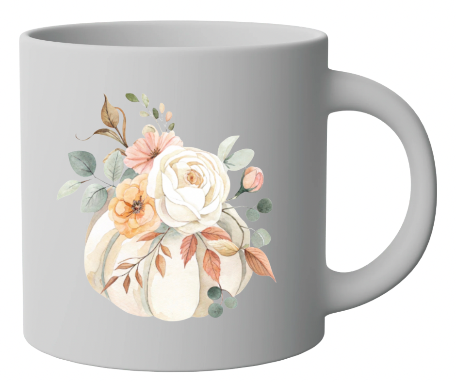 Soft Fall Floral & Pumpkin PNG Bundle – 7 Designs Digital Download