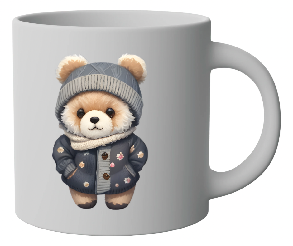 19-Piece Cozy Winter Bear Sublimation Bundle