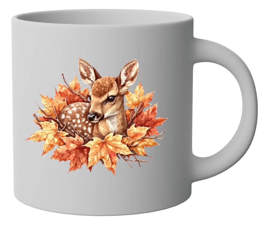 Fall Fawn PNG Digital Download – Autumn Deer Design