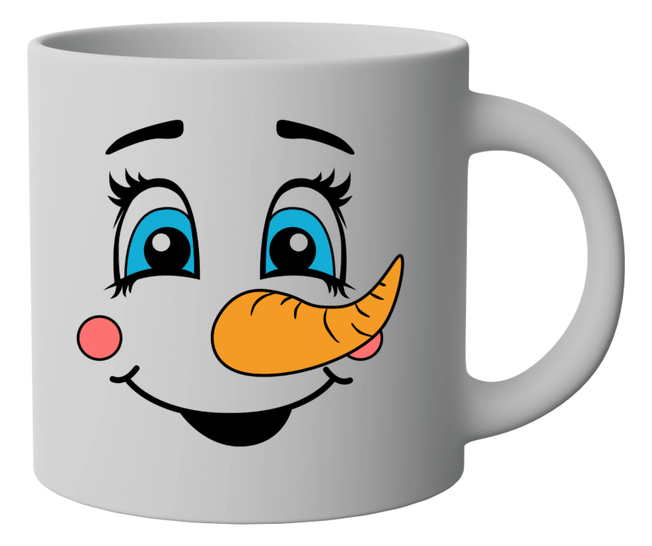 Snowman Face Trio Sublimation Design Bundle