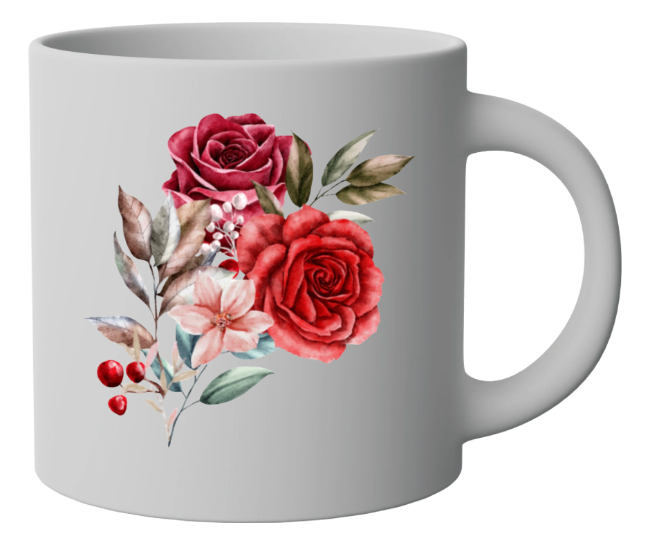 Fall Rose Bouquet Collection – Watercolor Digital Download (8 PNG Files)