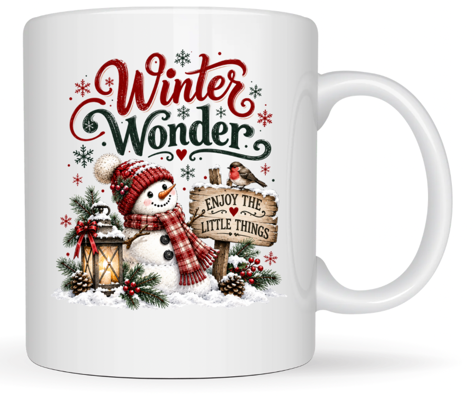 Winter Wonder Snowman PNG – Digital Download