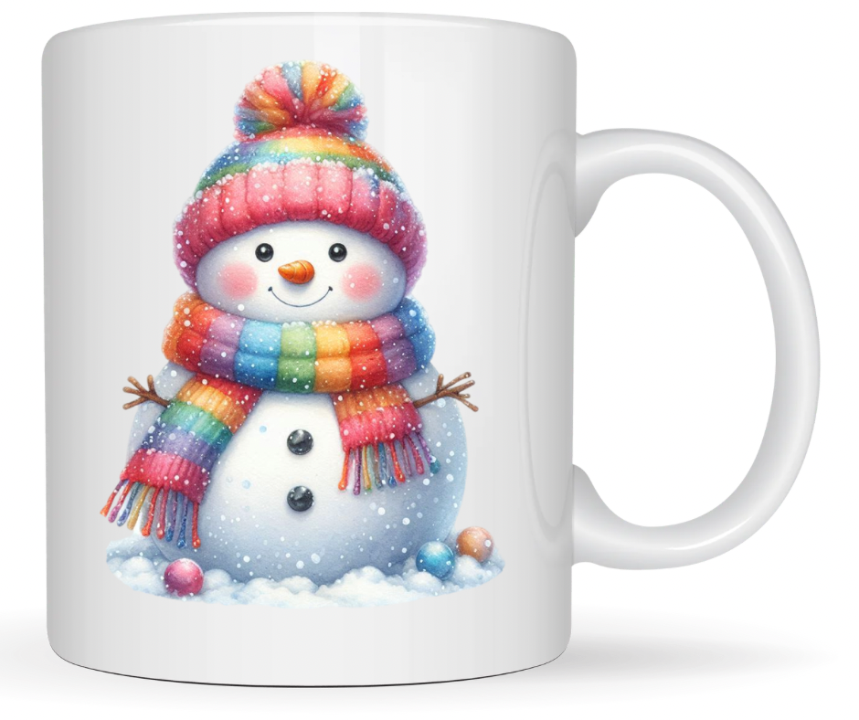 14-Piece Snowman PNG Bundle | Winter Digital Download