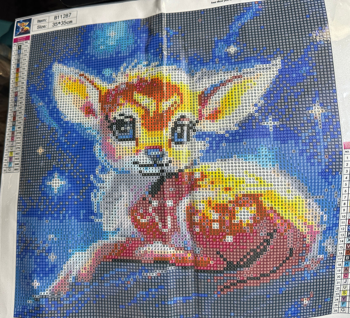 Cute Fawn Diamond Art Kit – 35x35cm Round Drill