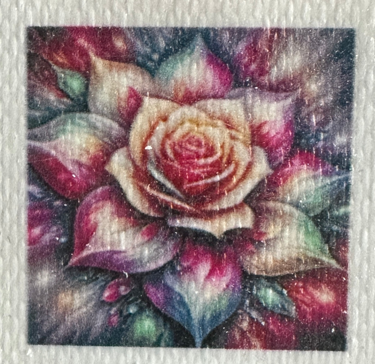 Mystic Rose Diamond Art Kit – 30x30cm Round Drill