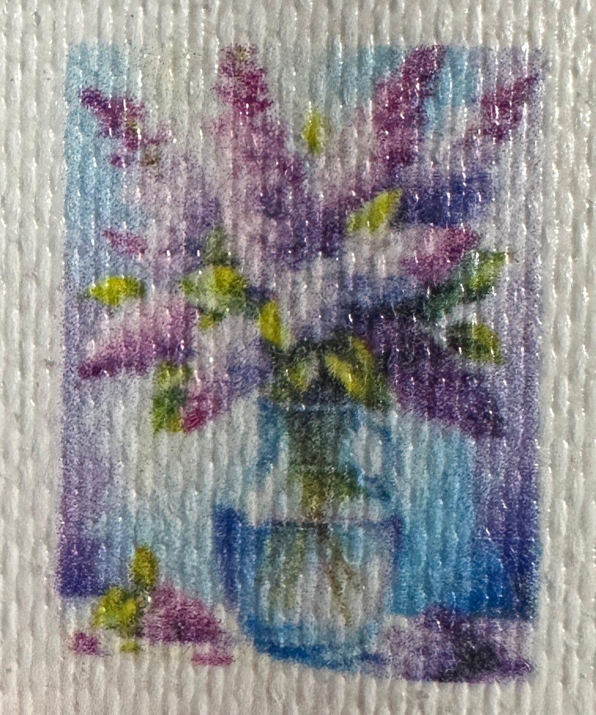 Lavender Vase Diamond Art Kit – 30x40cm Round Drill