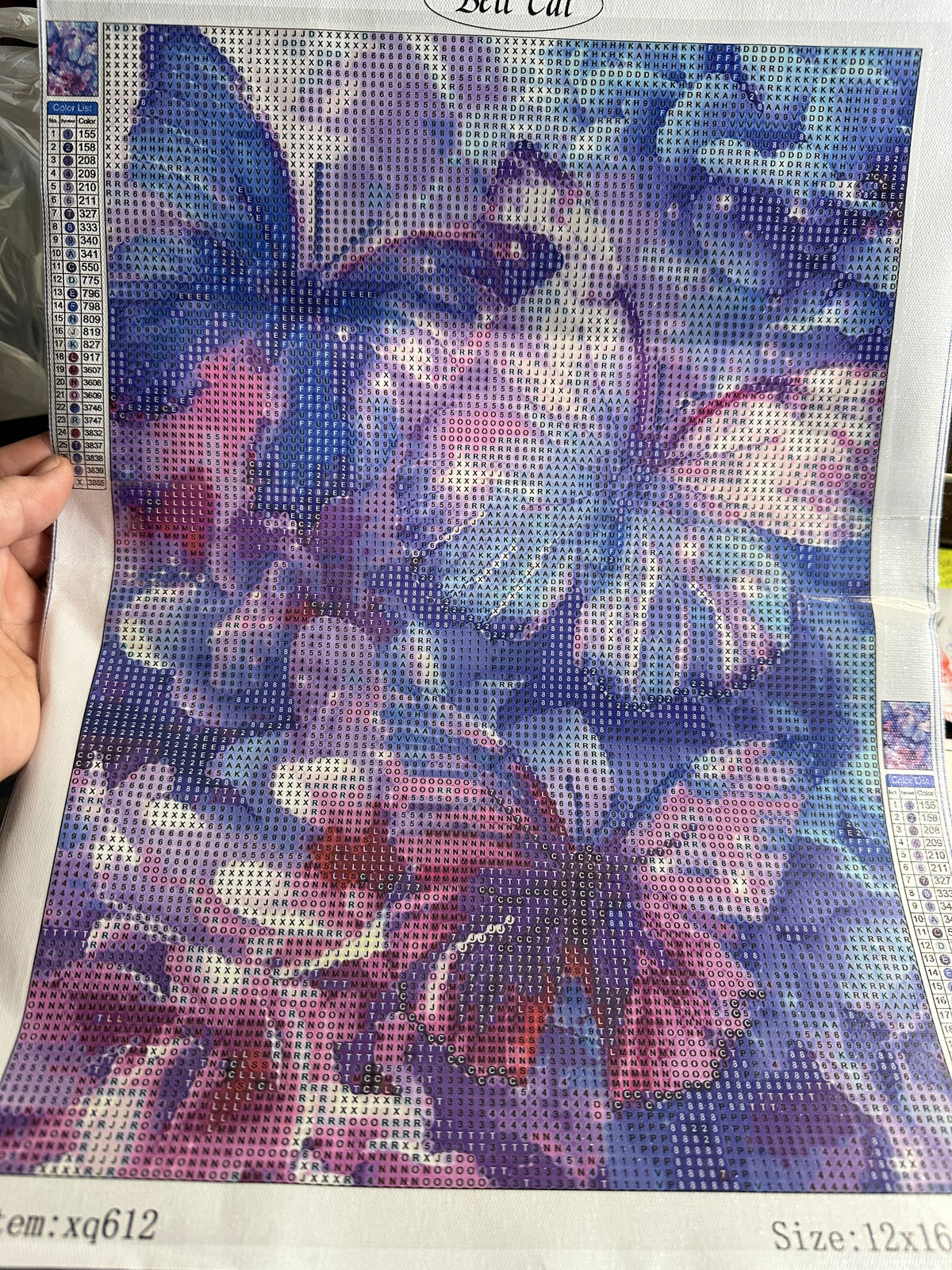 Purple Butterflies Diamond Art Kit – 12x16in Round Drill