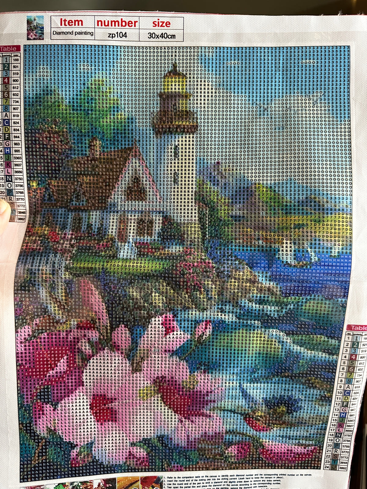 Coastal Lighthouse Diamond Art Kit – 30x40cm Round Drill