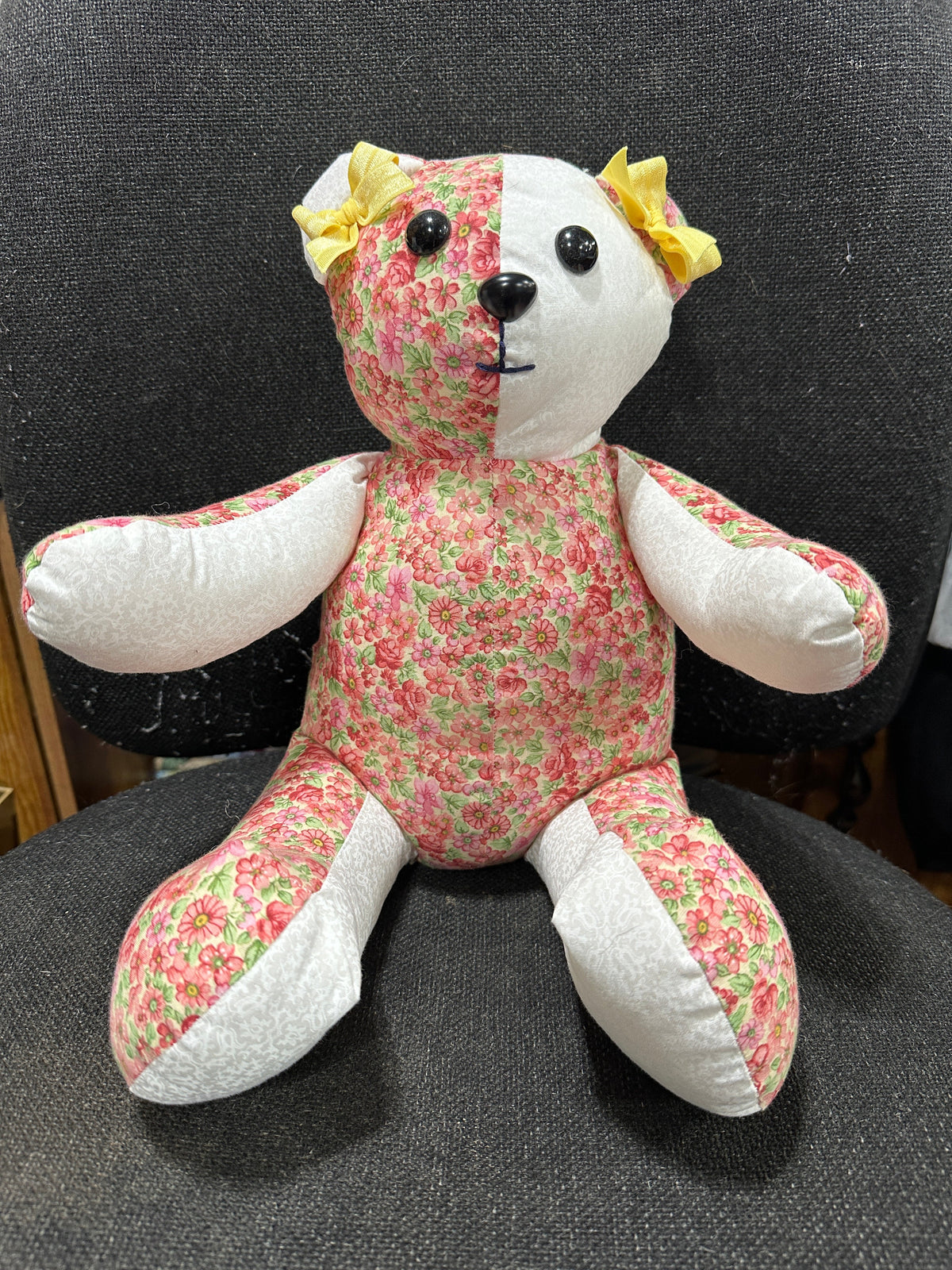 Handmade 12 inch Seated Bears