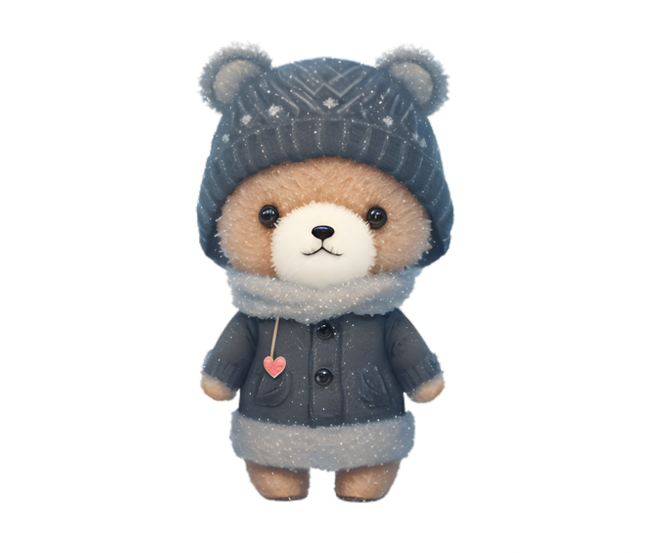 19-Piece Cozy Winter Bear Sublimation Bundle