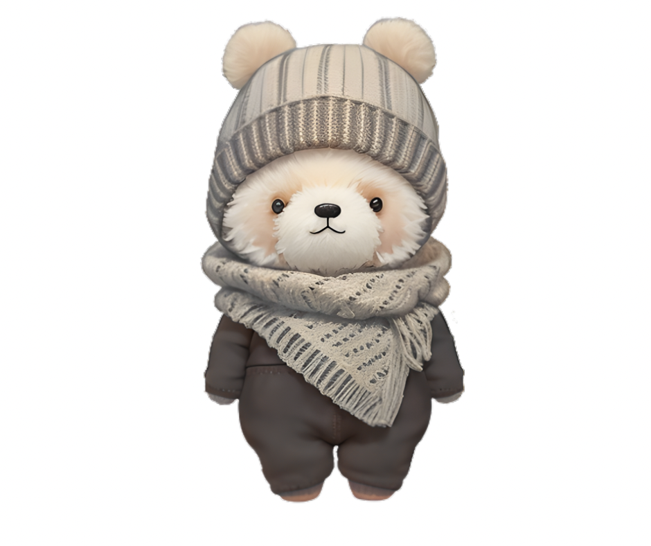 19-Piece Cozy Winter Bear Sublimation Bundle