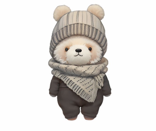 19-Piece Cozy Winter Bear Sublimation Bundle