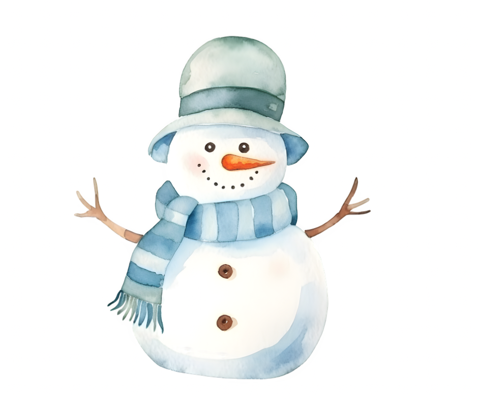 Festive Snowman Winter Sublimation 7 Design Bundle