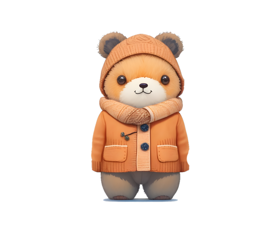 19-Piece Cozy Winter Bear Sublimation Bundle