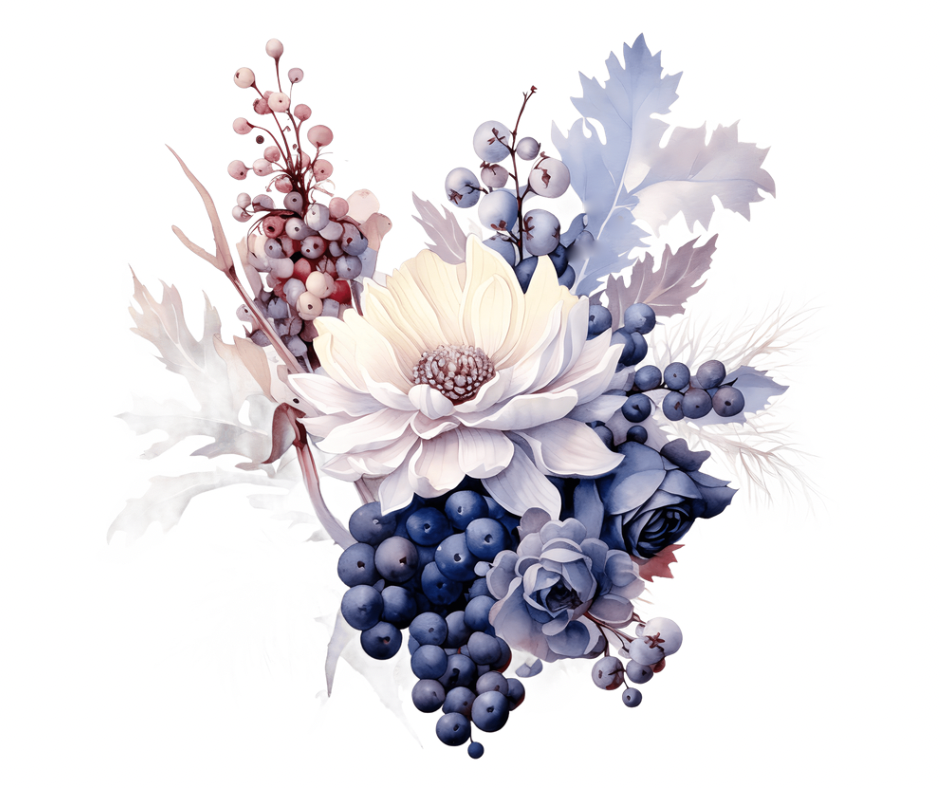 8-Piece Fall & Winter Floral Sublimation Bundle