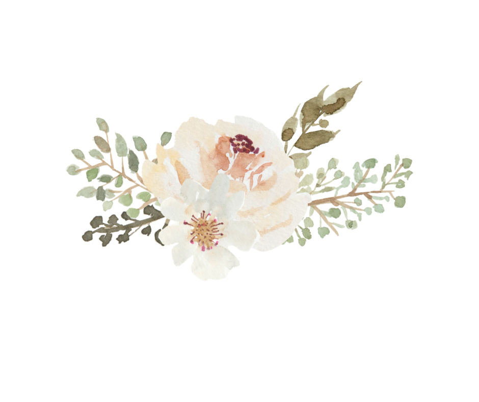 Elegant White Floral 5 PNG Bundle – Digital Download