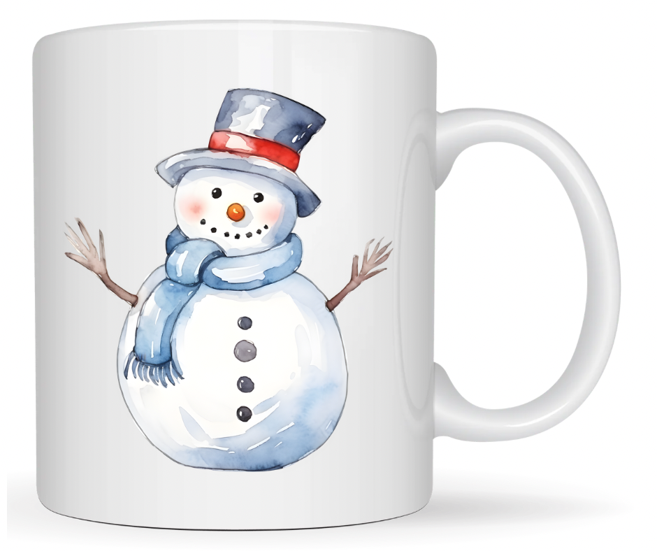 Festive Snowman Winter Sublimation 7 Design Bundle