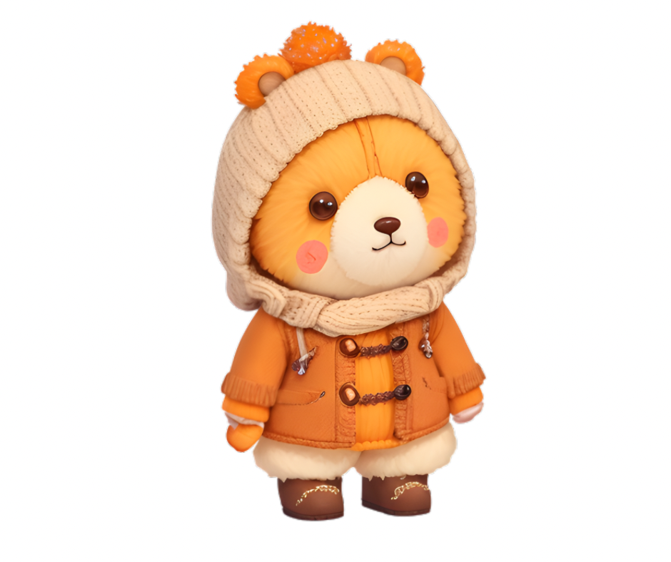 19-Piece Cozy Winter Bear Sublimation Bundle
