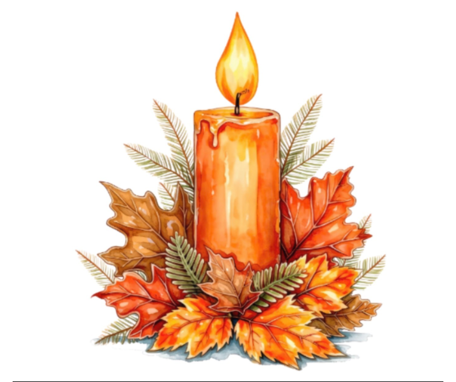 Fall Watercolor PNG Bundle – 7 Autumn Designs Digital Download