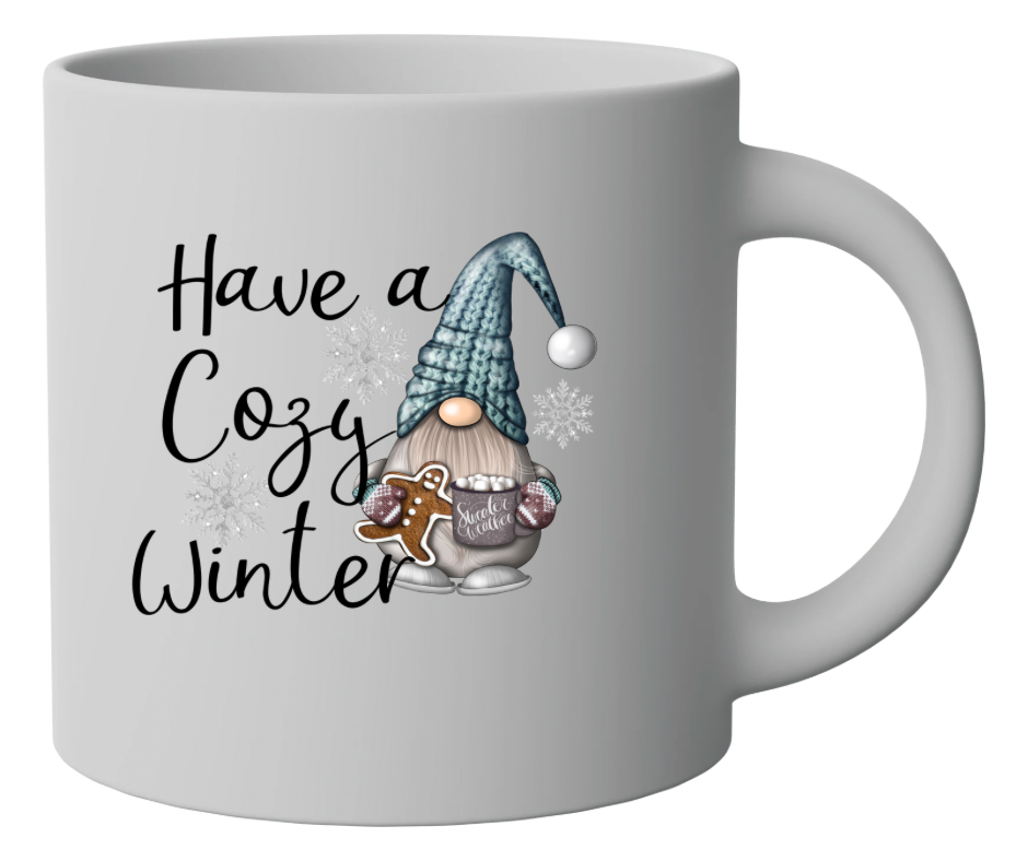 Have a Cozy Winter Gnome Sublimation Design