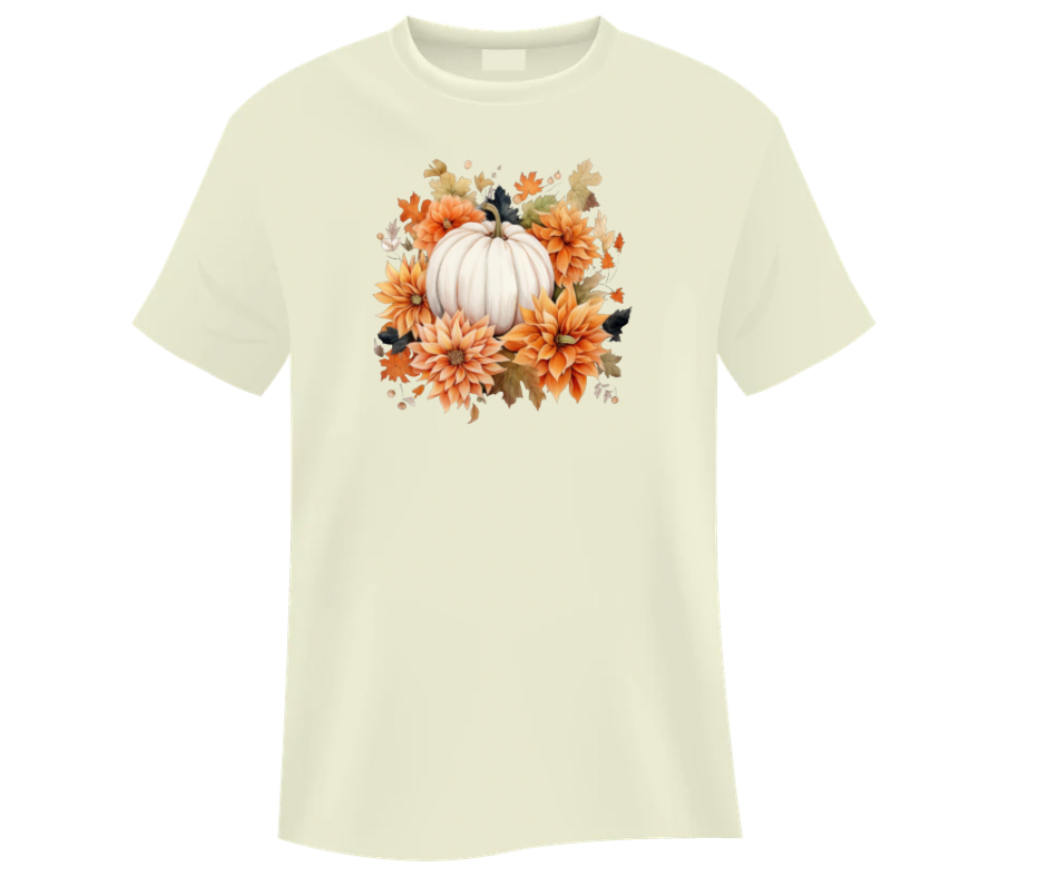Fall Dahlia & Pumpkin PNG Bundle – 14 Designs Digital Download