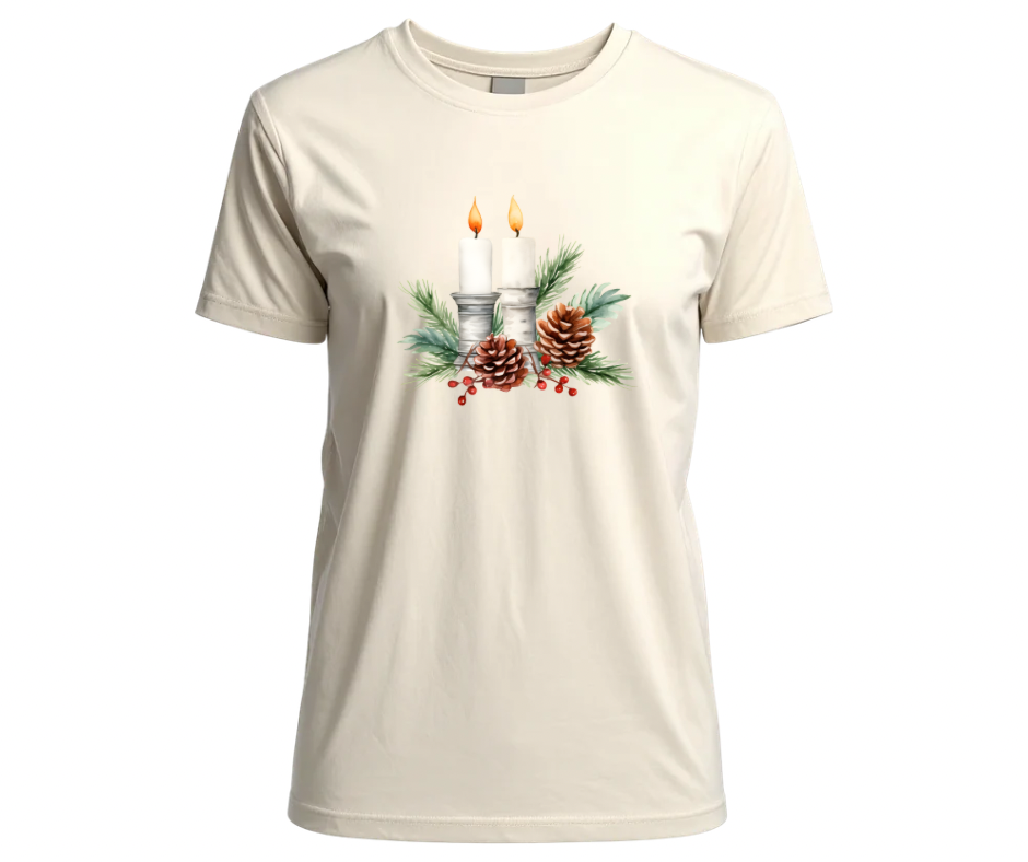 Cozy Pinecone & Candle Winter 5pc Bundle – Digital Download