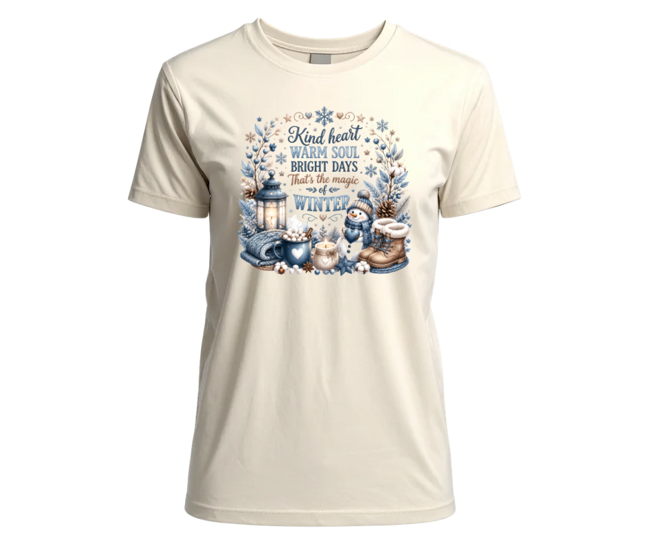 Kind Heart Warm Soul Winter Design