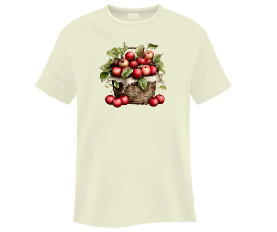 Harvest Apple Basket – Vintage Fall Digital Download (PNG)