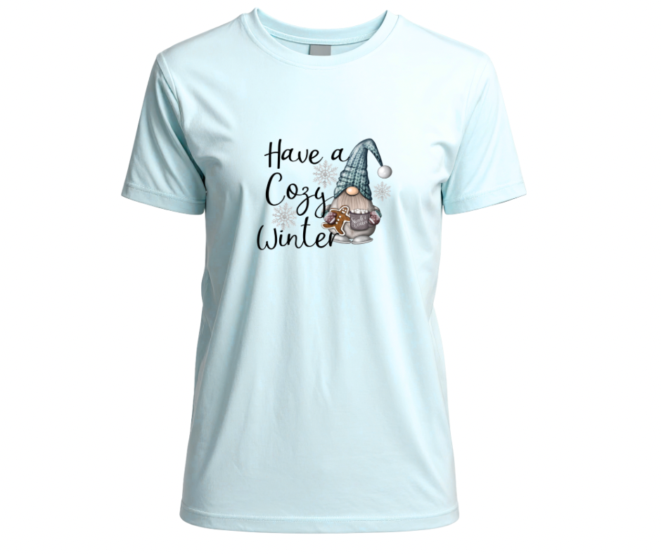 Have a Cozy Winter Gnome Sublimation Design