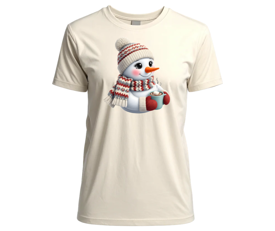 Cozy Snowman Winter Digital Download