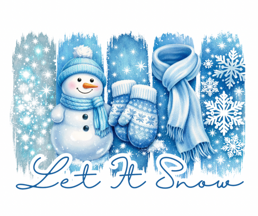 Let It Snow PNG – Digital Download