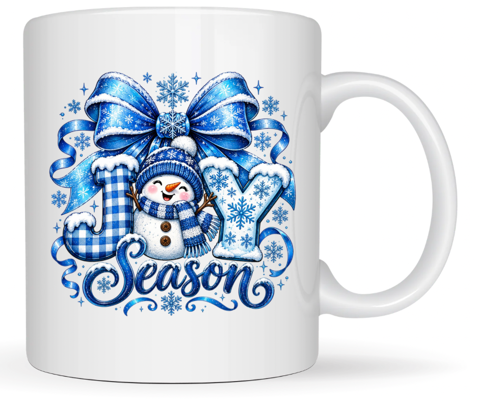 Joy Season Snowman PNG – Digital Download