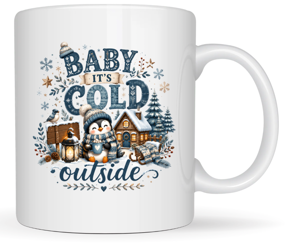 Baby It's Cold Outside PNG – Digital Download