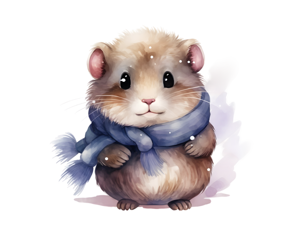 9-Piece Arctic Animal Friends PNG Bundle | Winter Download