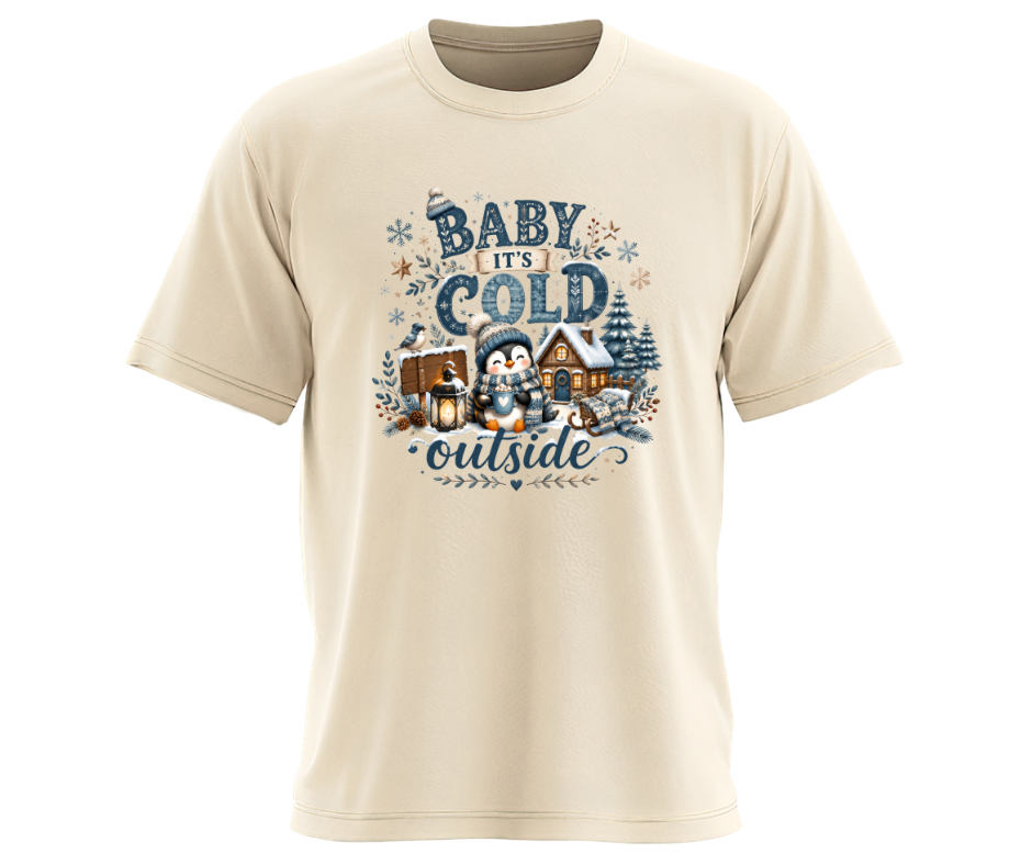 Baby It's Cold Outside PNG – Digital Download