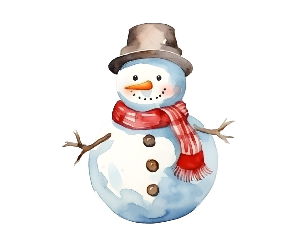 Festive Snowman Winter Sublimation 7 Design Bundle