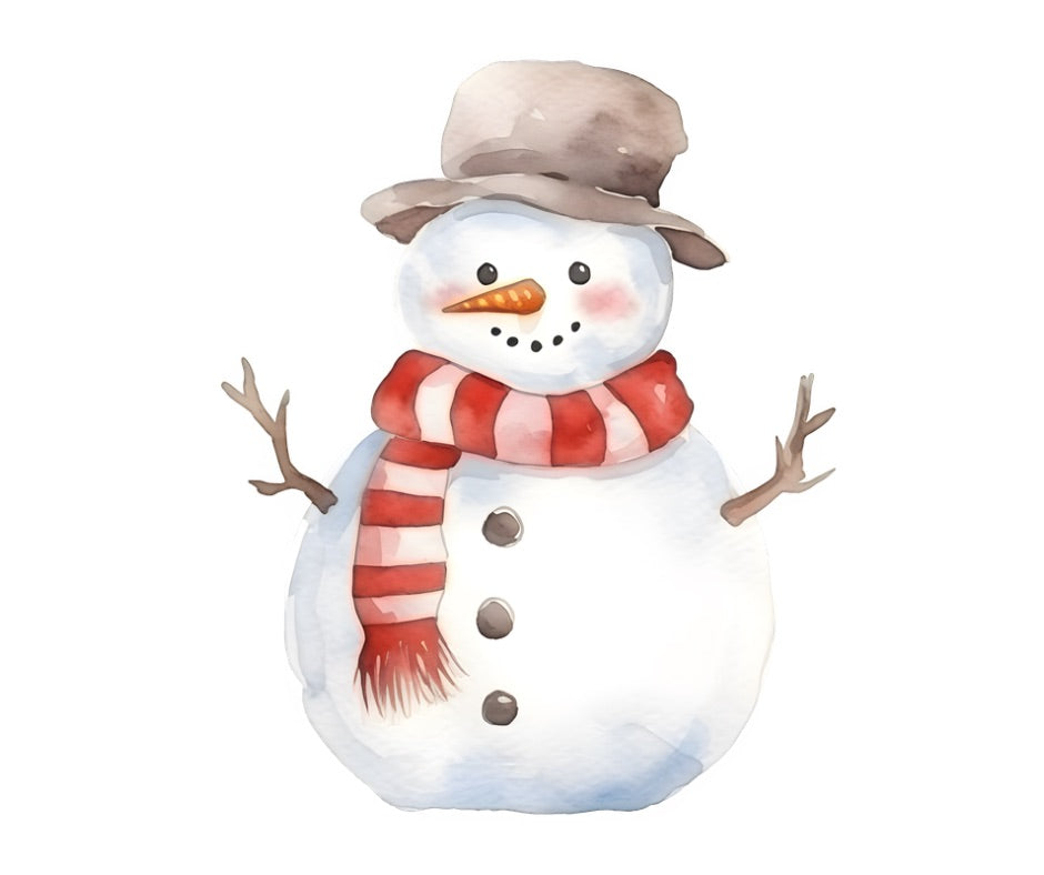 Festive Snowman Winter Sublimation 7 Design Bundle