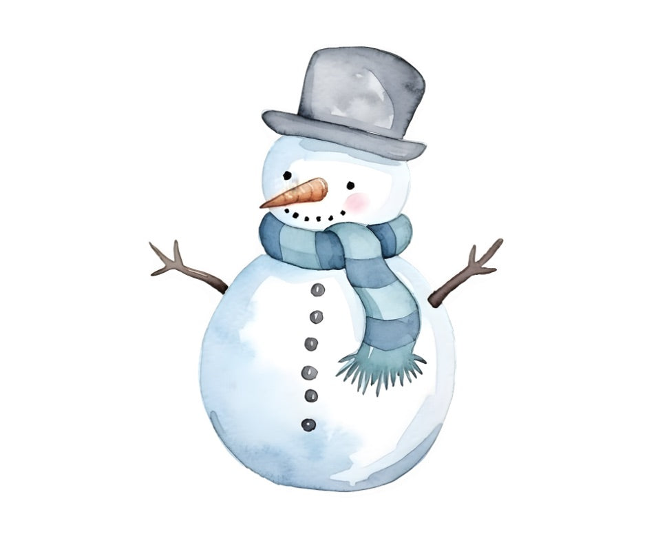 Festive Snowman Winter Sublimation 7 Design Bundle