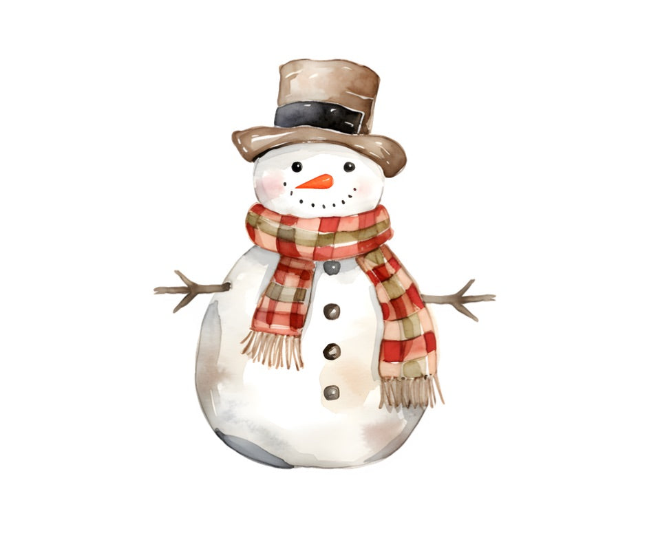 Festive Snowman Winter Sublimation 7 Design Bundle