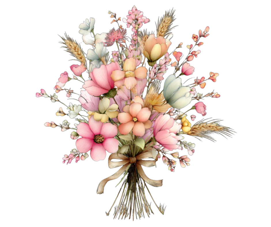 Pink Floral Pumpkin Mega Bundle – Fall Watercolor Digital Download (36 PNG Files)