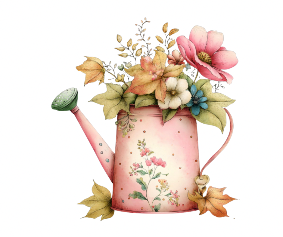 Pink Floral Pumpkin Mega Bundle – Fall Watercolor Digital Download (36 PNG Files)
