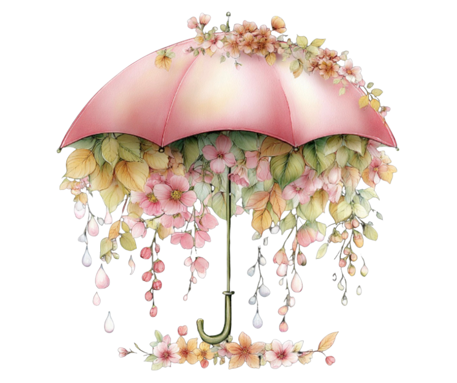 Pink Floral Pumpkin Mega Bundle – Fall Watercolor Digital Download (36 PNG Files)