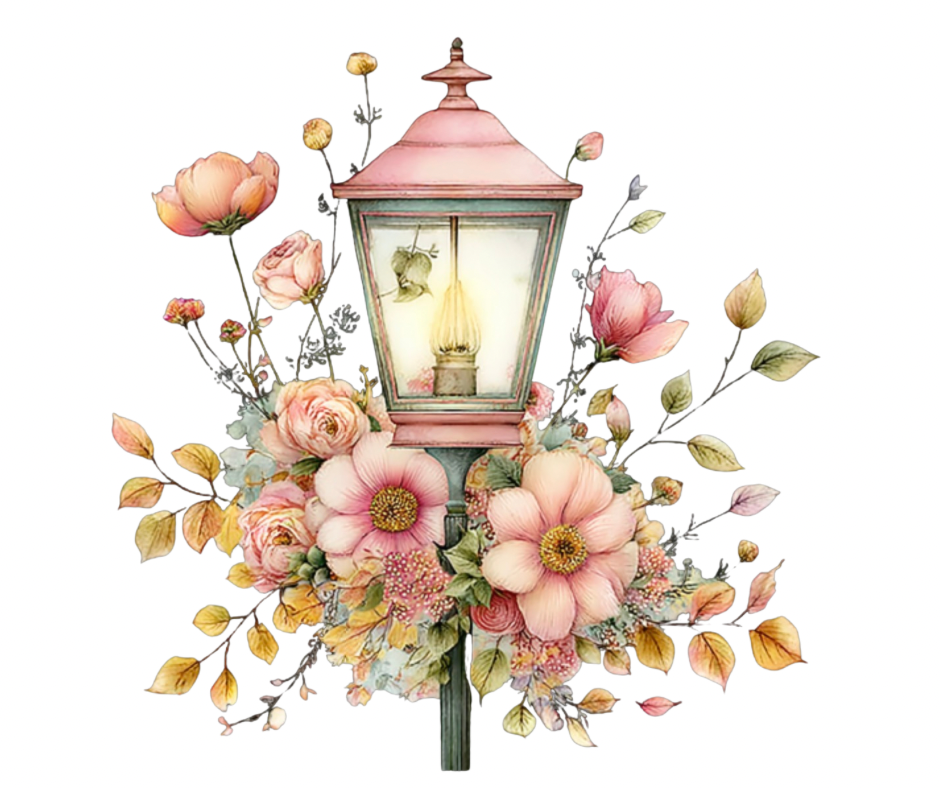 Pink Floral Pumpkin Mega Bundle – Fall Watercolor Digital Download (36 PNG Files)