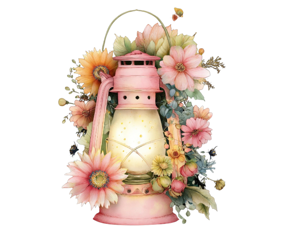 Pink Floral Pumpkin Mega Bundle – Fall Watercolor Digital Download (36 PNG Files)