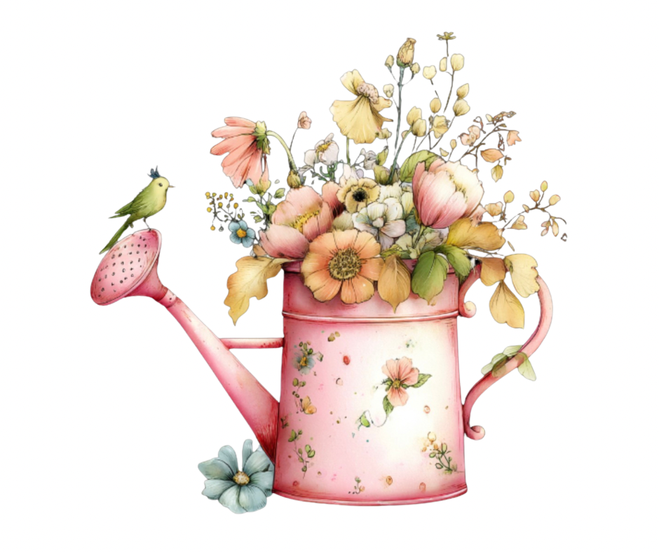 Pink Floral Pumpkin Mega Bundle – Fall Watercolor Digital Download (36 PNG Files)