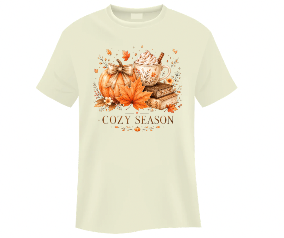 Fall Cozy Season Pumpkin Latte & Books Digital Download