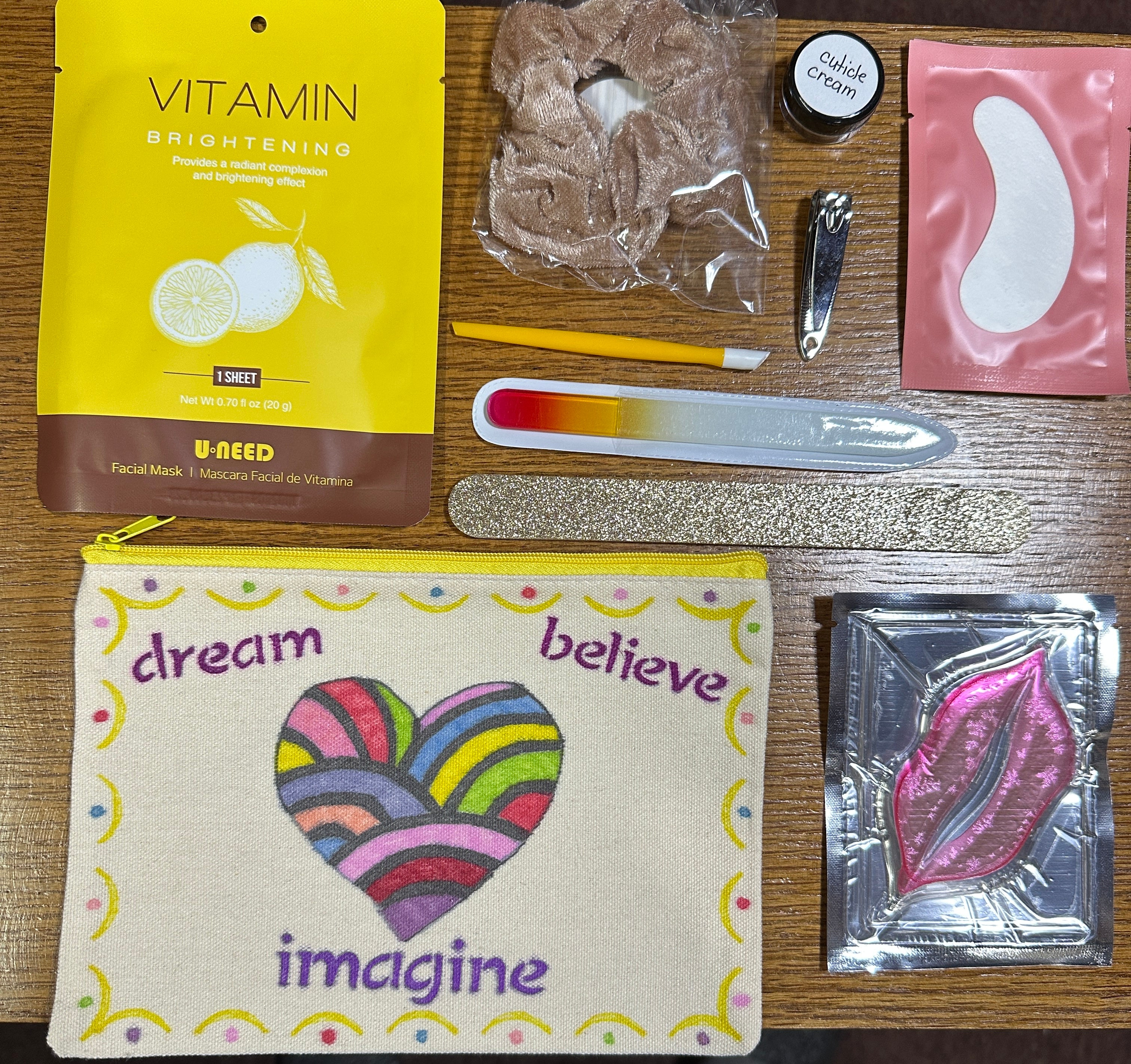"Dream Believe Imagine" Pamper Me Set