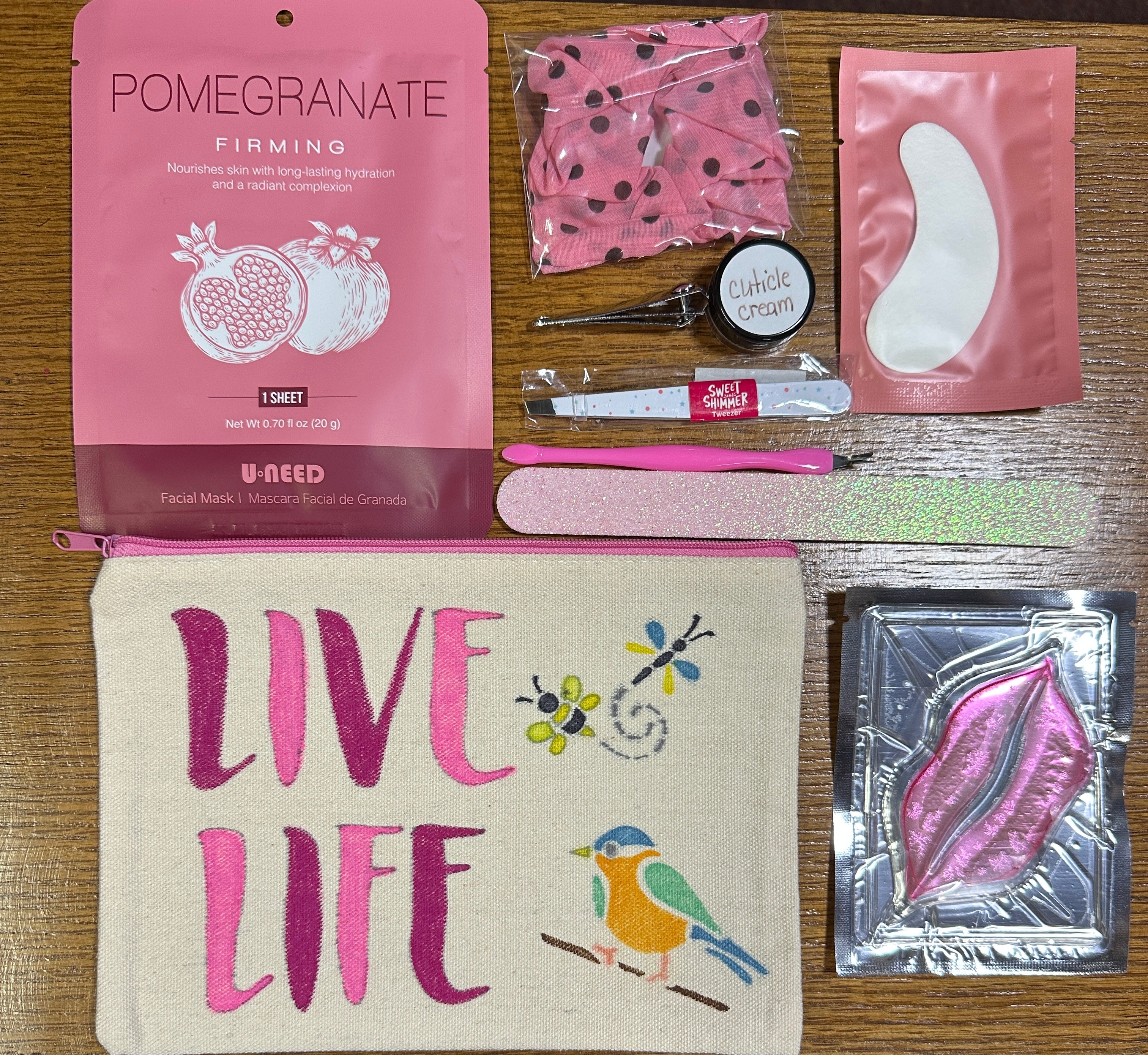 "Live Life" Pamper Me Set